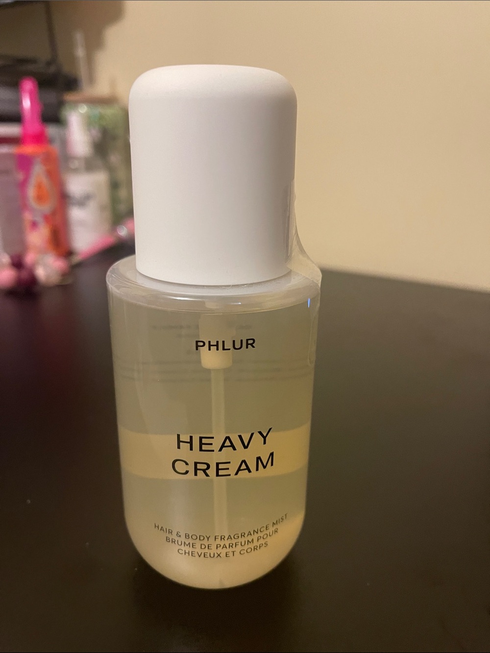 Phlur Heavy Cream Hair & Body Fragrance Mist — White